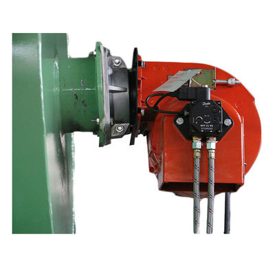 Manutenção de campo Incinerador de câmaras duplas para 300-500 kg de galinhas mortas Prata/Azul