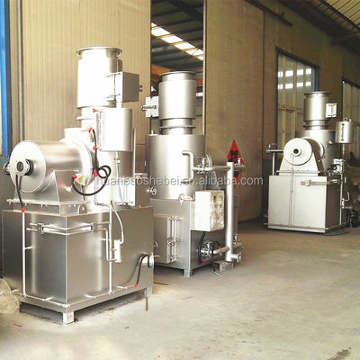 Incinerador de resíduos de borracha de plástico ecológico com um teor de cinzas inferior a 3%