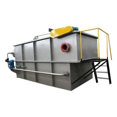 Máquina de flutuação de ar dissolvido para tratamento de águas residuais domésticas/industriais