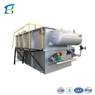 Máquina de flutuação de ar dissolvido para tratamento de águas residuais domésticas/industriais