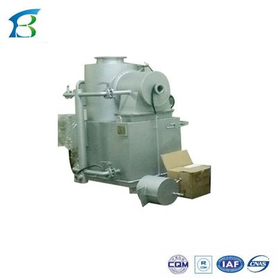 200 kg/h Incinerador de resíduos industriais sem fumo Forno Prata Cinza/Negro Peso 3000 kg