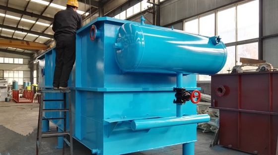 Equipamento de flutuação de ar dissolvido para máquinas de tratamento de água