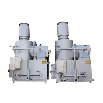 Incinerador de resíduos de instalações de pirólise com função de queima sem fumo 1000 kg
