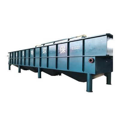 Instalação de tratamento de águas Máquina de flutuação de ar dissolvido com capacidade de 4 a 300 M3/hora