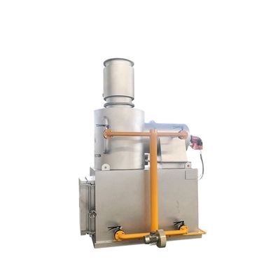 1000 kg Instalação de campo Gerador de incinerador de lixo de frango para resíduos de plástico