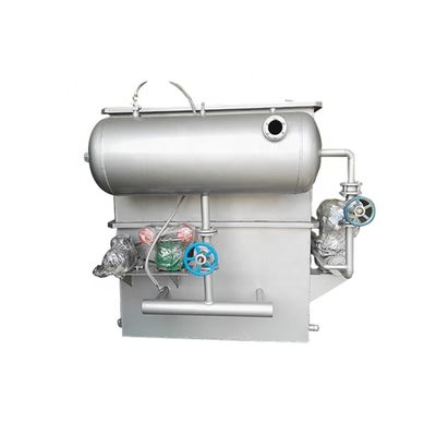 Equipamento de reciclagem de águas residuais de plástico personalizado de 100TPD Máquina de flutuação de ar dissolvido