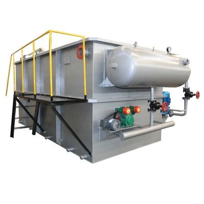 Máquina de flutuação de ar dissolvido de 5 mm de espessura para tratamento de águas residuais petroquímicas no Quénia