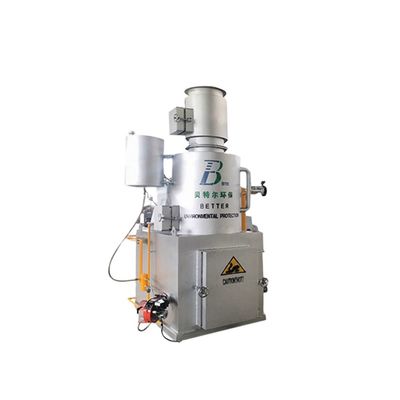 Incinerador de crematórios para animais de estimação para eliminação e gestão de resíduos biológicos