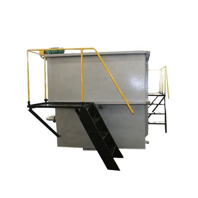 1000 kg Equipamento do sistema de pré-tratamento de flutuação de ar para purificação de águas residuais industriais