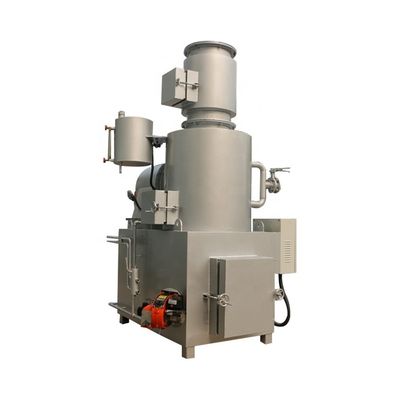 Incinerador de gaseificação por pirólise para reciclagem de resíduos sólidos
