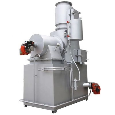 Incinerador de gaseificação por pirólise para reciclagem de resíduos sólidos