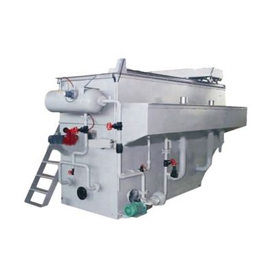 Máquina flutuante de ar dissolvido para separação de líquidos sólidos de esgoto Produtividade 3000L/hora