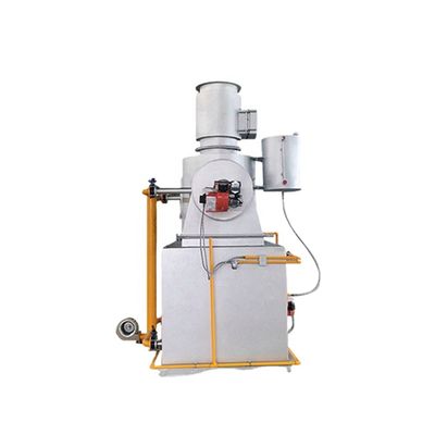 Aço carbono como modelo de incinerador de resíduos com tecnologia avançada de alta temperatura
