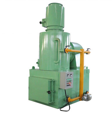 Incinerador sem fumo para resíduos sólidos hospitalares com capacidade de 20-500 kg/lotação, alimentado por petróleo/gás