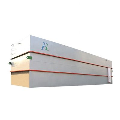 17 anos de experiência em equipamento integrado de tratamento de esgoto rectangular MBR para esgoto industrial e doméstico