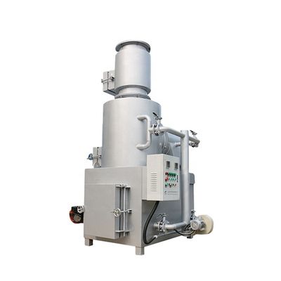Incinerador sem fumo de 750 L/H para equipamento de tratamento de resíduos hospitalares de tamanho personalizado