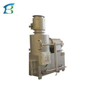 Incinerador multi-tipo de reciclagem de resíduos sólidos com material de aço carbono e chaminé