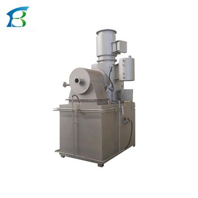 Incinerador multi-tipo de reciclagem de resíduos sólidos com material de aço carbono e chaminé