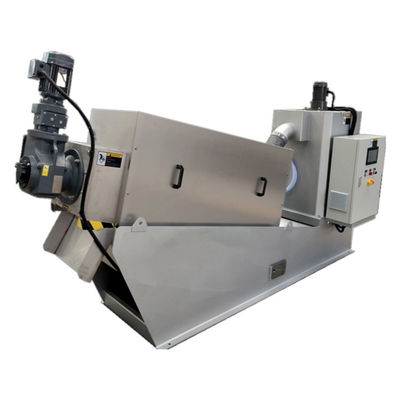 Máquina de desaguagem por pressão a parafuso para tratamento de resíduos oleosos na indústria de mineração de energia