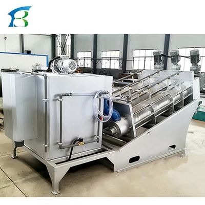 Tratamento de Água 1 Pressa A Vis Plant Dehydrator Pressa de parafuso com caixa de controlo automática