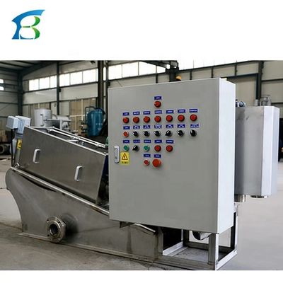 Tratamento de Água 1 Pressa A Vis Plant Dehydrator Pressa de parafuso com caixa de controlo automática