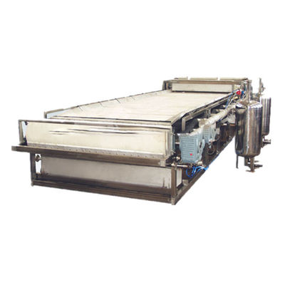 Filtro horizontal de correia de vácuo para tratamento de lodo de águas residuais no setor de mineração de energia
