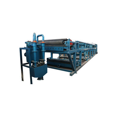 Filtro horizontal de correia de vácuo para tratamento de lodo de águas residuais no setor de mineração de energia