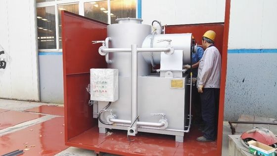 Sistema de incinerador de resíduos médicos de gaseificação por plasma para eliminação segura e ecológica