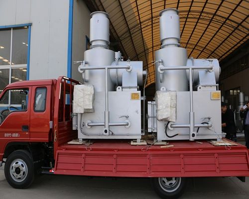 Incinerador de gaseificação de plasma de aço carbono com tijolos resistentes ao calor