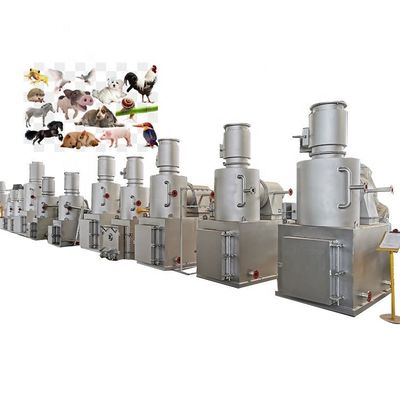 Gás natural diesel GLP Combustível Incinerador de resíduos animais Máquina de cremação para animais mortos