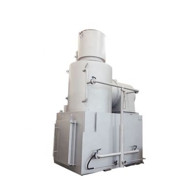Instalação de reciclagem de resíduos de restaurantes Incinerador de resíduos eletrónicos de 0,25 kW para eliminação