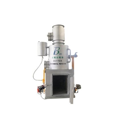 1 Incinerador de resíduos hospitalares de 10-500 kg/h para gestão de resíduos para incineração de resíduos
