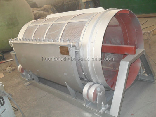 Microfiltro rotativo de tambor para filtragem de águas residuais industriais Capacidade de 5-500 cbm/h