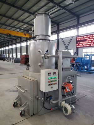 Incinerador de animais de estimação Máquina de cremação sem fumaça com capacidade personalizada de 10-500 kg/hora