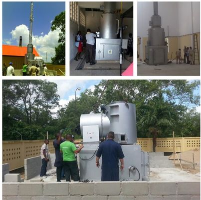 Varejo Proteção do Ambiente Incinerador Máquina Sem Fumo Crematório